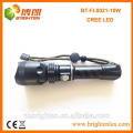 OEM Factory Supply 18650 Cell Powered Strobe Aluminium Cree Led Portable Puissant torchons rechargeables